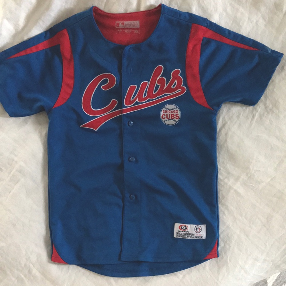 Chicago Cubs Button Up Jersey